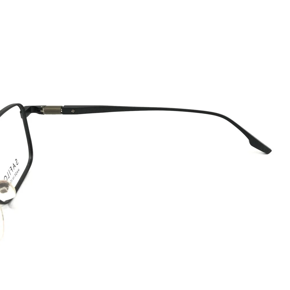 Safilo Eyeglasses Frames REGISTRO 04 PJP Matte Black Titanium 55-17-145
